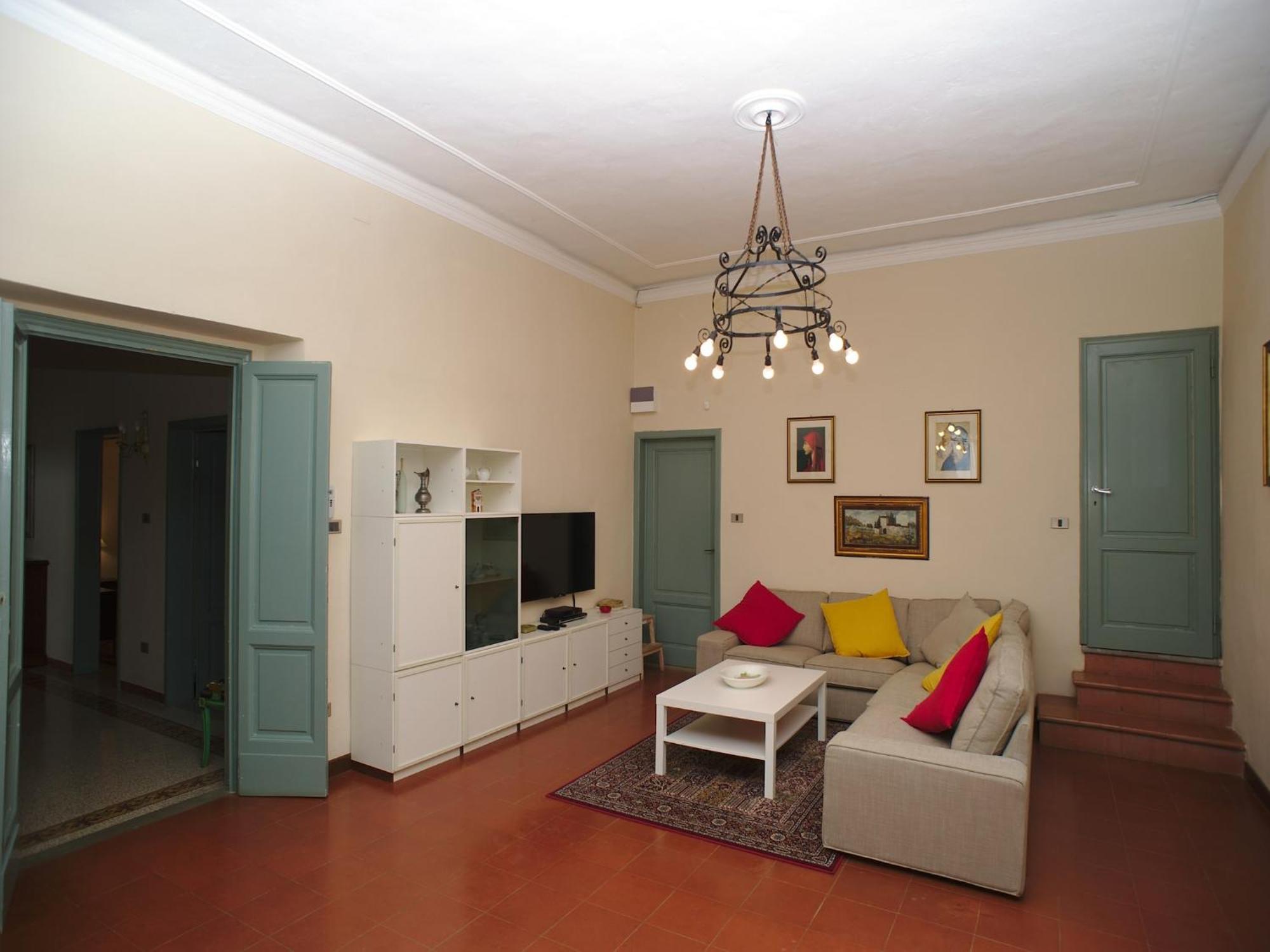 Lovely Holiday Home In Montefiridolfi With Hill View Εξωτερικό φωτογραφία